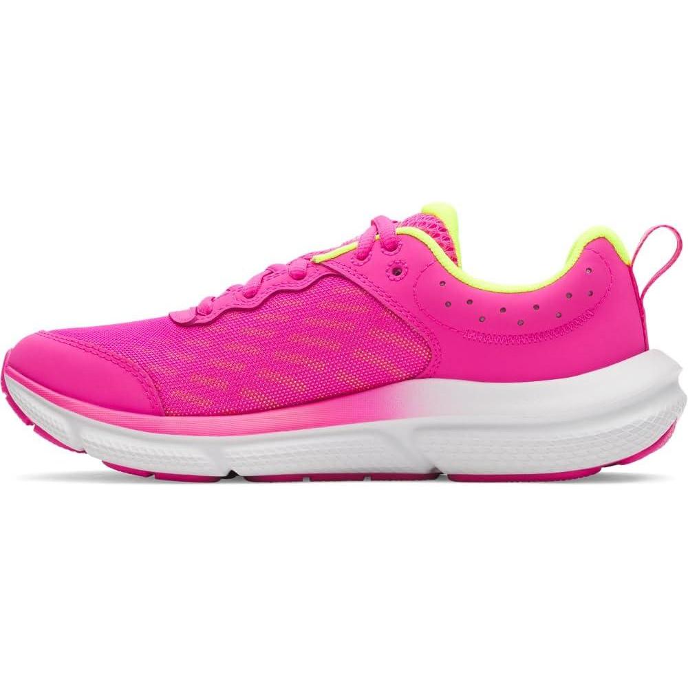 imageUnder Armour Girls Grade School Assert 10652 Rebel PinkHigh Vis YellowWhite
