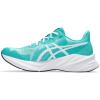 ASICS Men’s DYNABLAST 5 Running Shoes(White/Wave Teal)