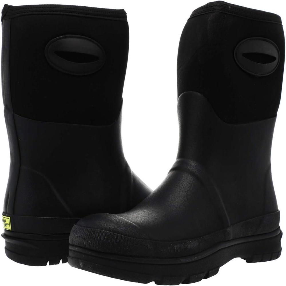 imageWestern Chief Womens Neoprene Faux Fur Mid Insulated Waterproof Cold Weather BootsBlack