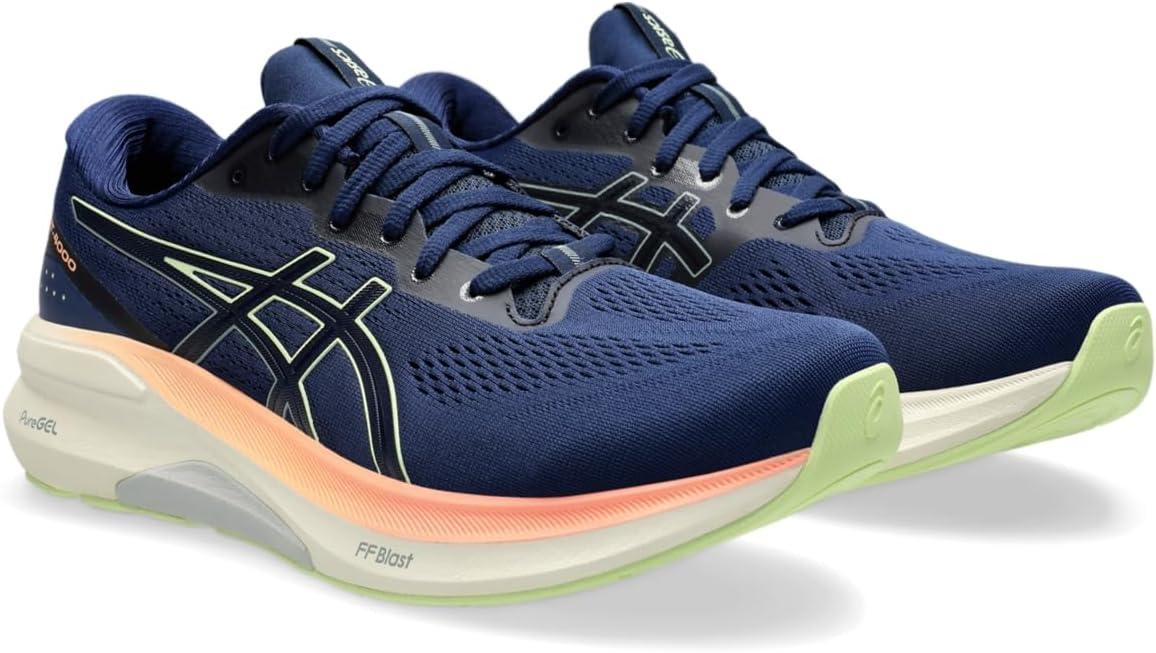 imageASICS Mens GT4000 4 Running ShoesBlue ExpanseCool Matcha