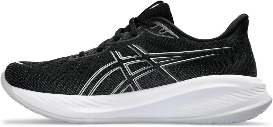 imageASICS Mens GelCumulus 26 Running ShoeBlack Concrete