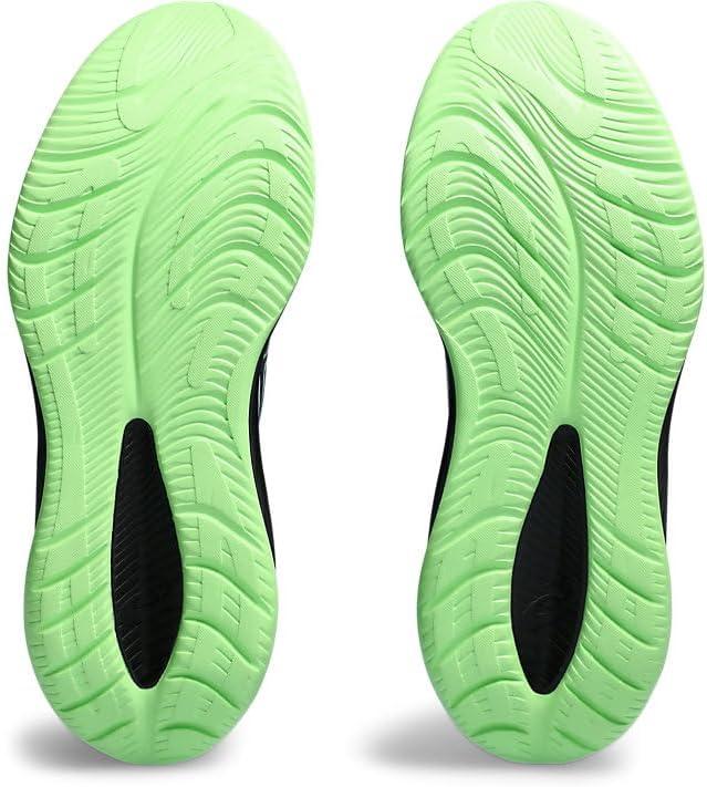 imageASICS Mens GelCumulus 26 Running ShoeBlack Electric Lime