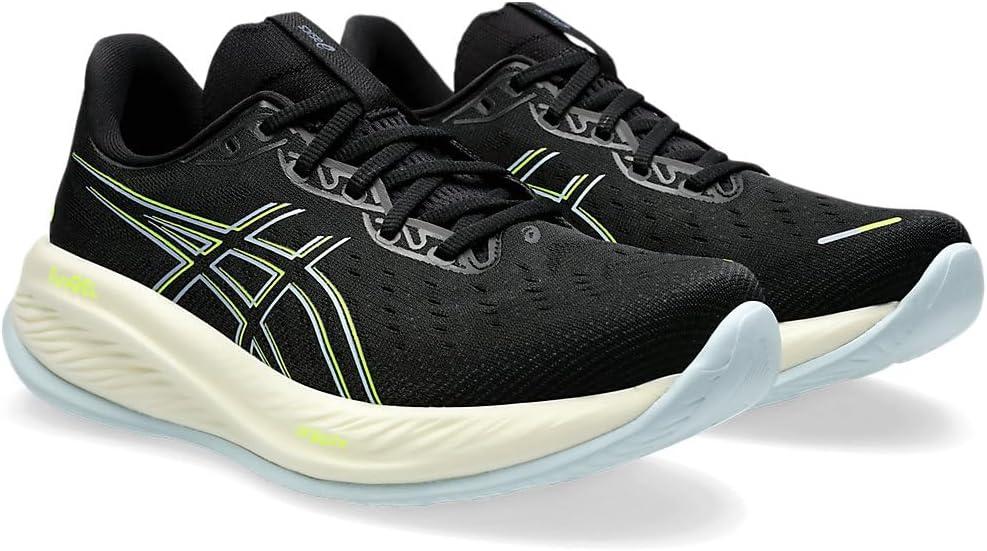 imageASICS Mens GelCumulus 26 Running ShoeBlack Yellow