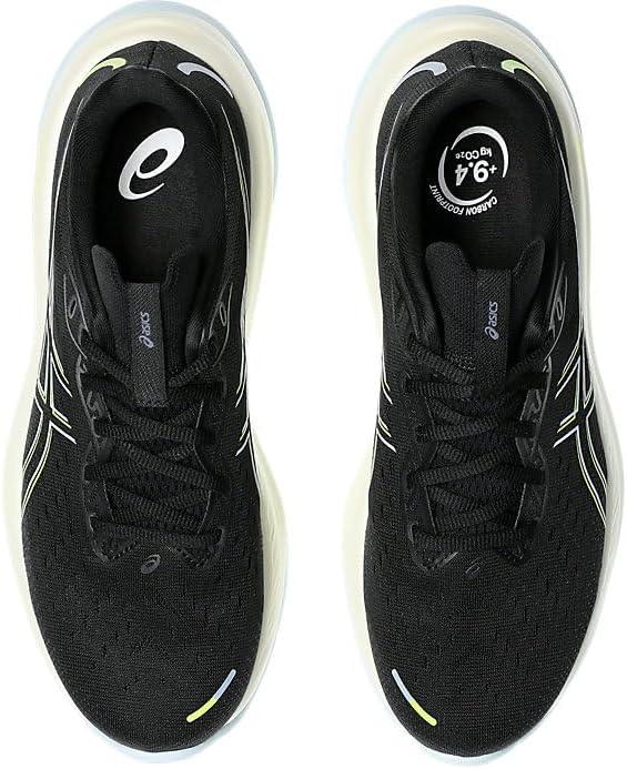 imageASICS Mens GelCumulus 26 Running ShoeBlack Yellow