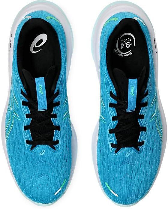 imageASICS Mens GelCumulus 26 Running ShoeDigital Aqua New Leaf