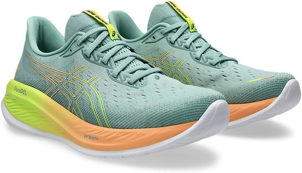 imageASICS Mens GelCumulus 26 Running ShoeGreen