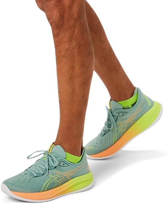 imageASICS Mens GelCumulus 26 Running ShoeGreen
