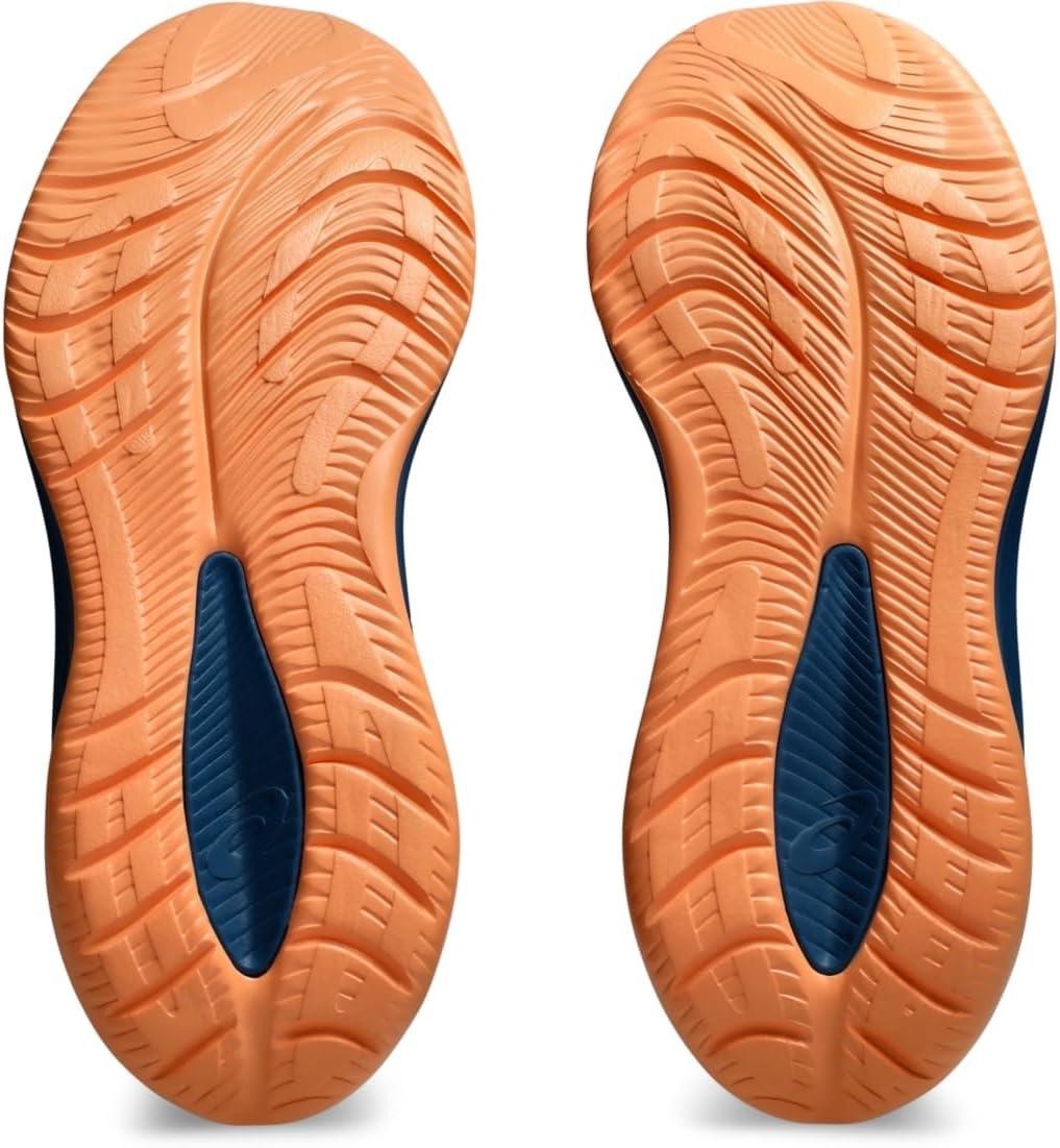 imageASICS Mens GelCumulus 26 Running ShoeRich NavyFaded Orange