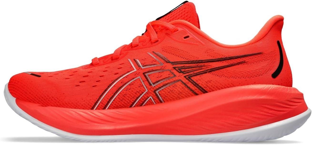 imageASICS Mens GelCumulus 26 Running ShoeSunrise Red White