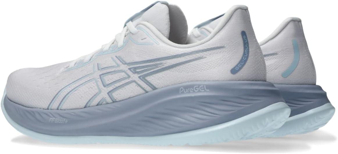 imageASICS Mens GelCumulus 26 Running ShoeWhiteCool Grey
