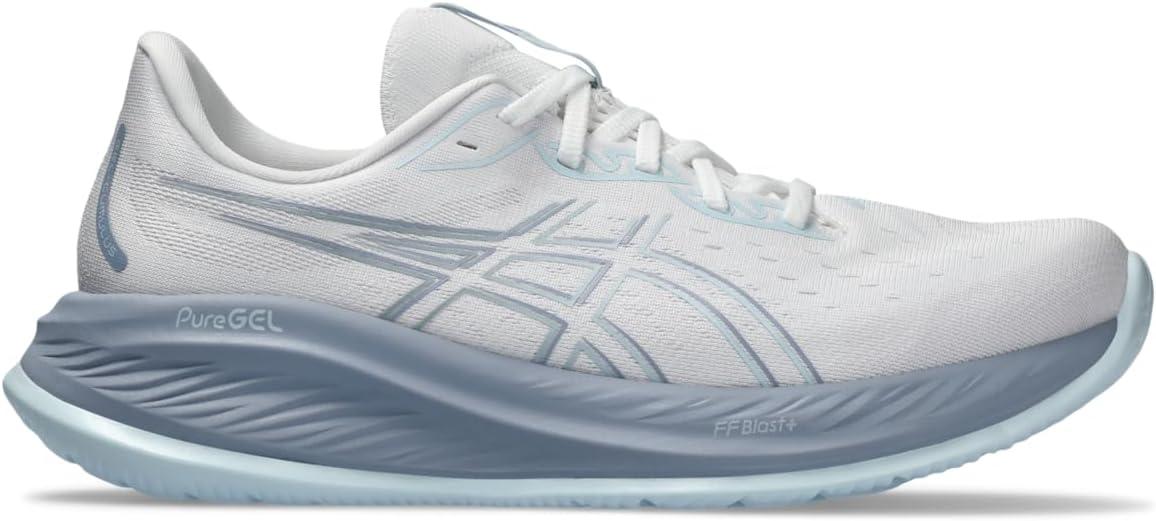 imageASICS Mens GelCumulus 26 Running ShoeWhiteCool Grey