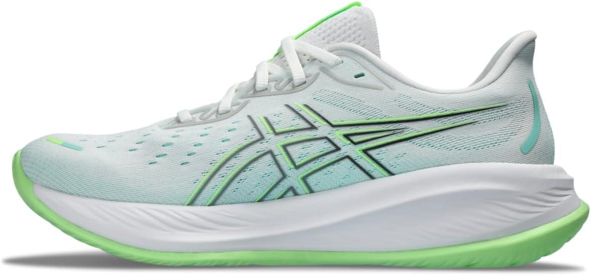 imageASICS Mens GelCumulus 26 Running ShoeWhiteSheet Rock