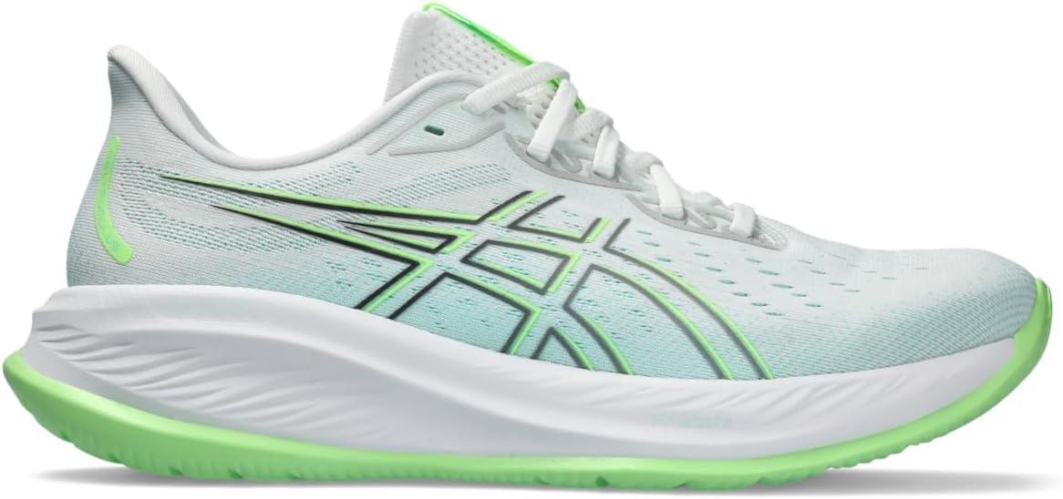 imageASICS Mens GelCumulus 26 Running ShoeWhiteSheet Rock