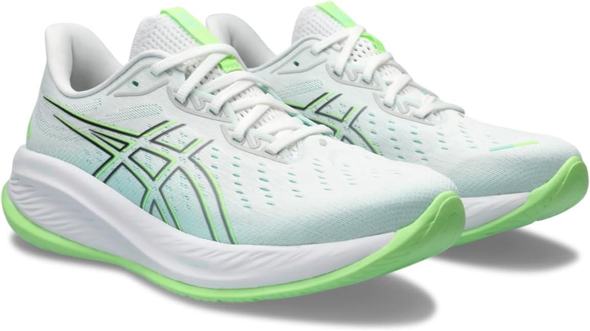 imageASICS Mens GelCumulus 26 Running ShoeWhiteSheet Rock
