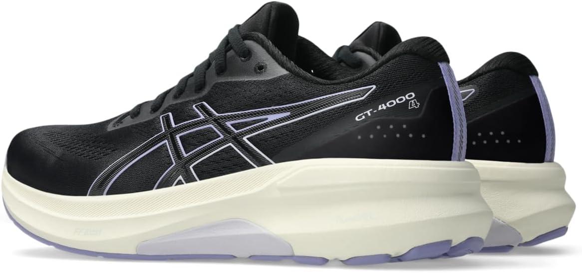 imageASICS Womens GT4000 4 Running ShoesBlackBluebell