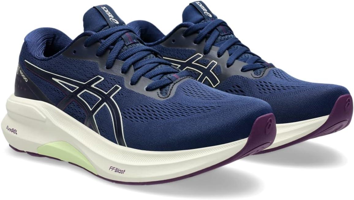 imageASICS Womens GT4000 4 Running ShoesBlue ExpanseBirch