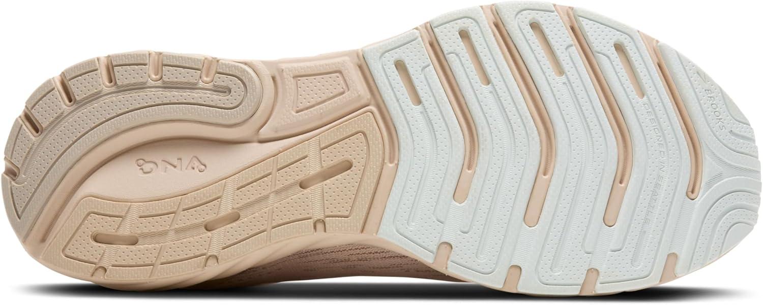 imageBrooks Womens Anthem 7 Neutral Running ShoeAlmondGreyDesert Flower