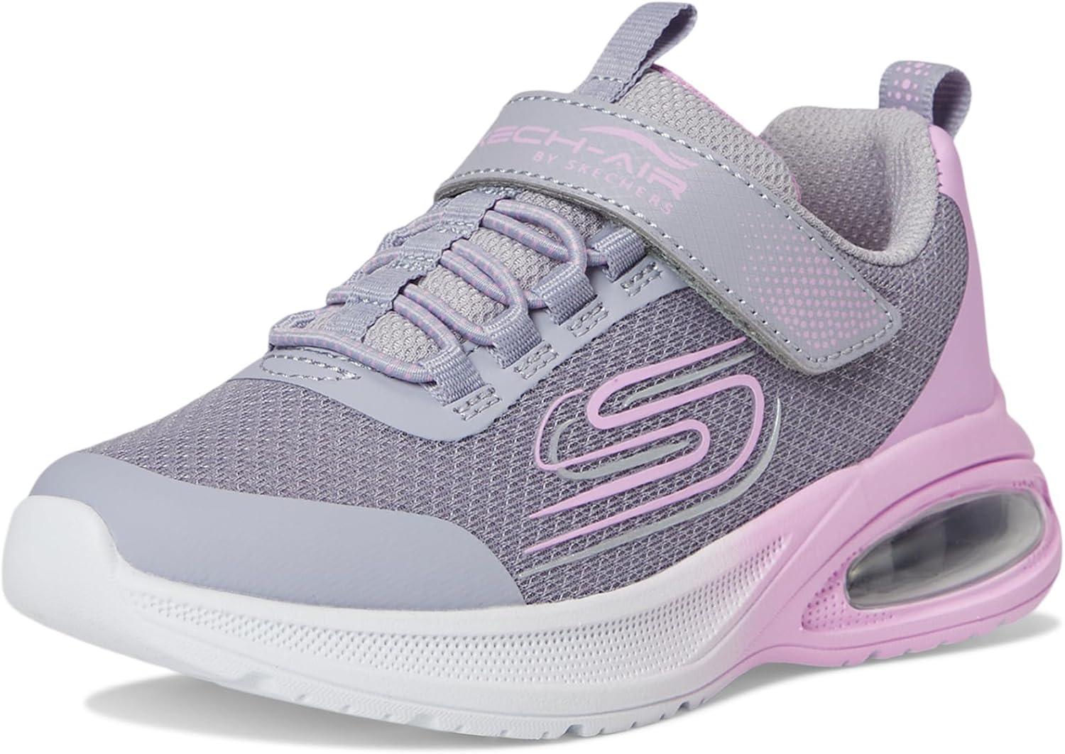 imageSkechers Girls Microspec Max AdvanceFly 30GreyLavender
