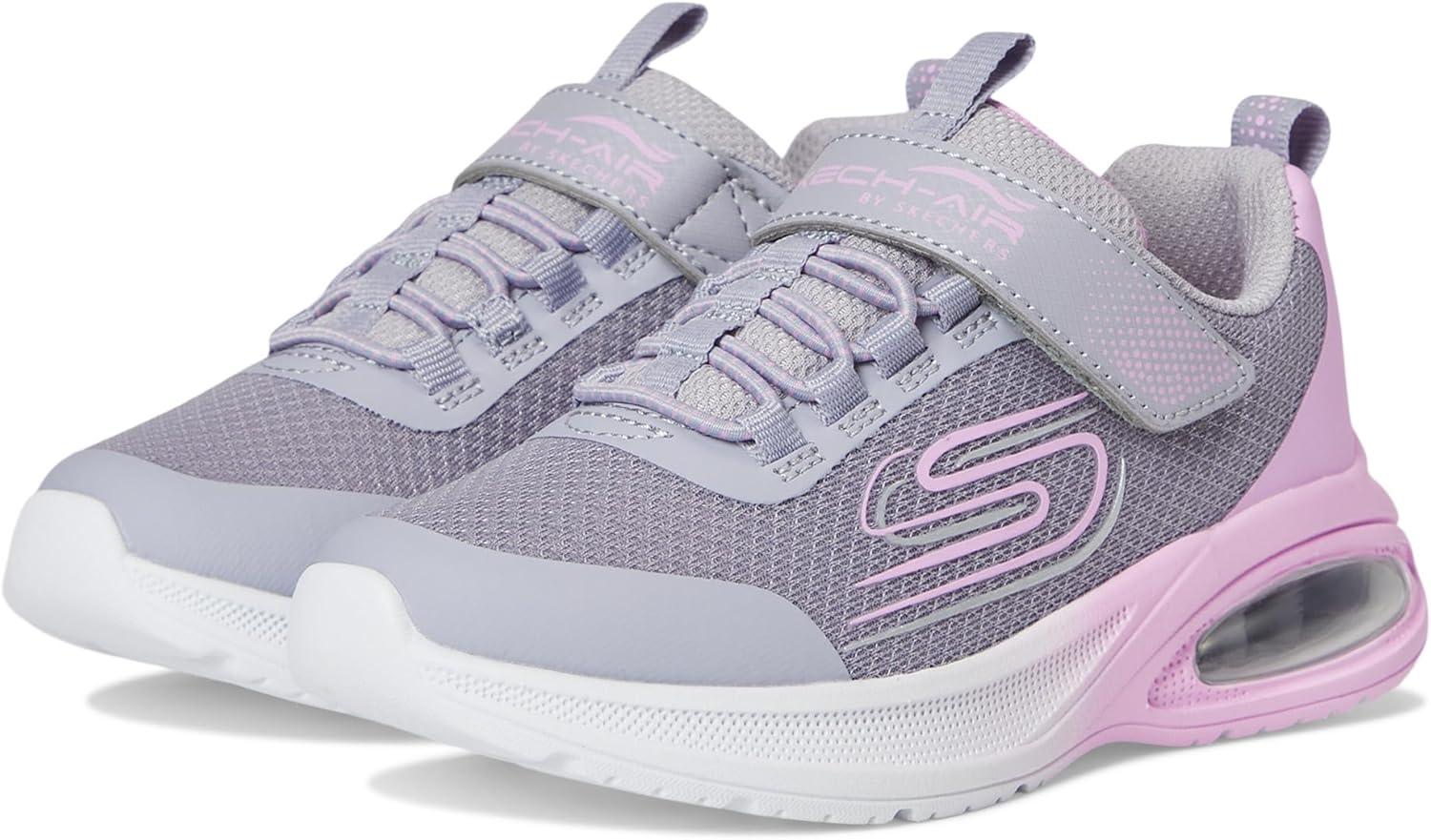 imageSkechers Girls Microspec Max AdvanceFly 30GreyLavender