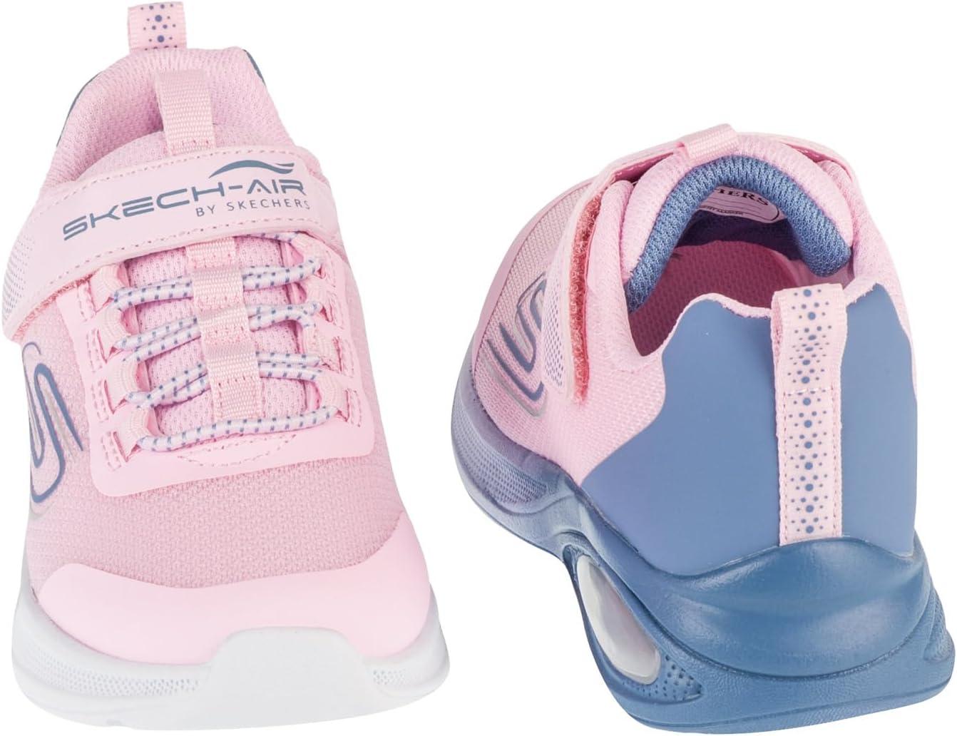 imageSkechers Girls Microspec Max AdvanceFly 30Light PinkGrey