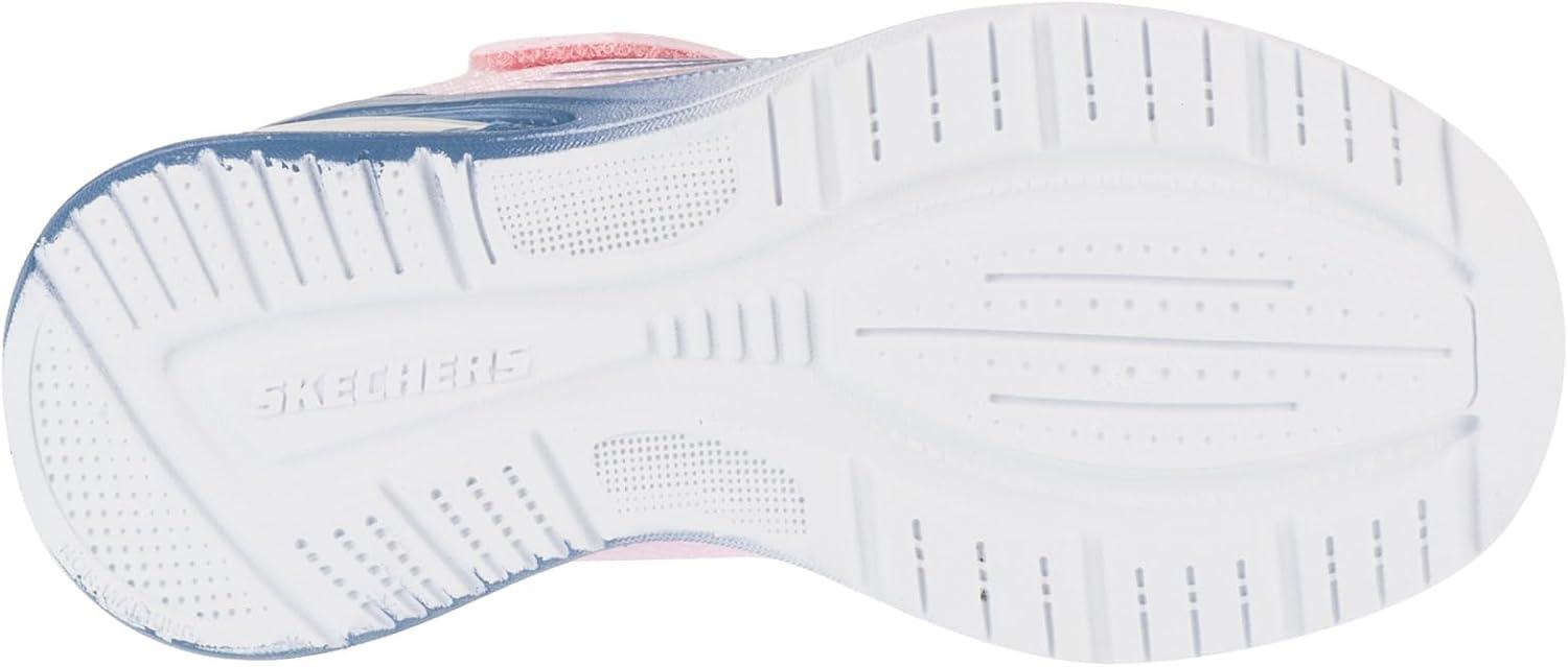 imageSkechers Girls Microspec Max AdvanceFly 30Light PinkGrey
