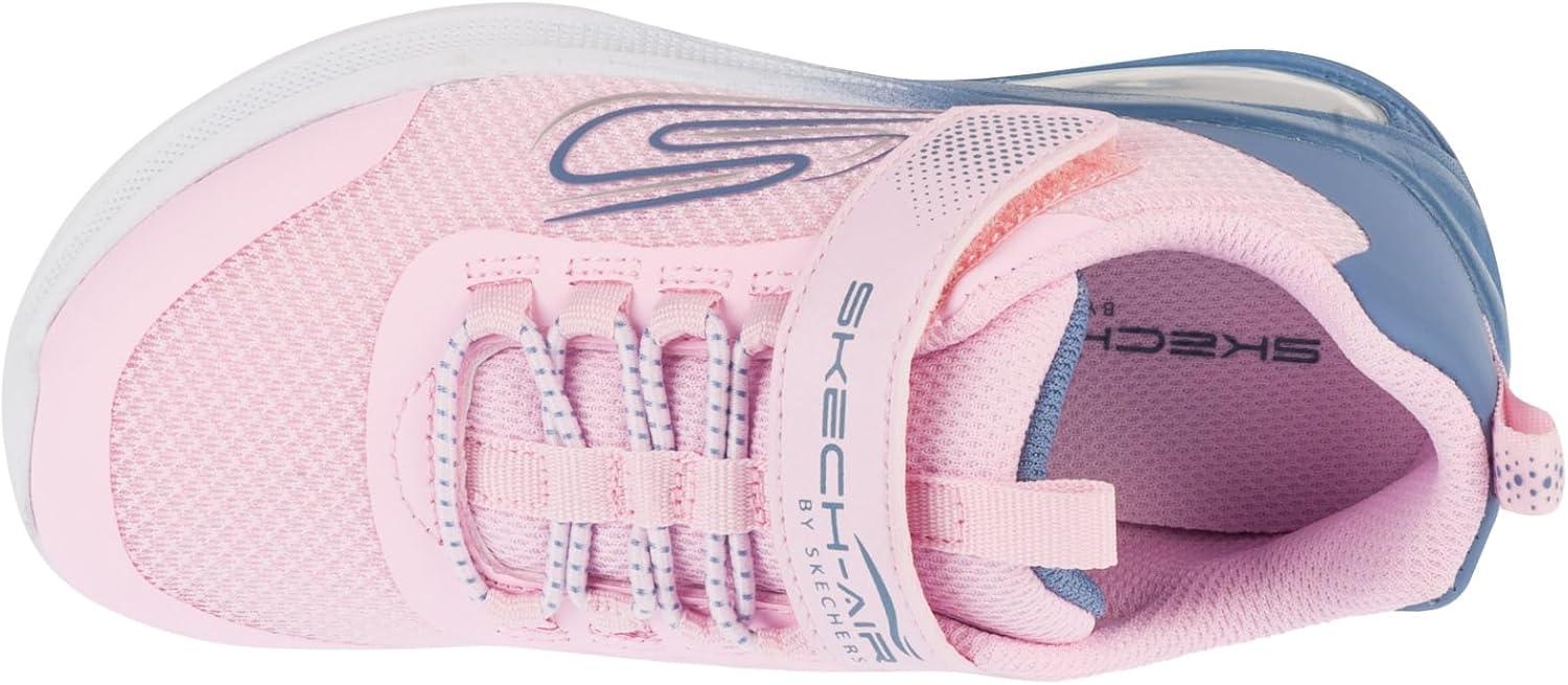 imageSkechers Girls Microspec Max AdvanceFly 30Light PinkGrey
