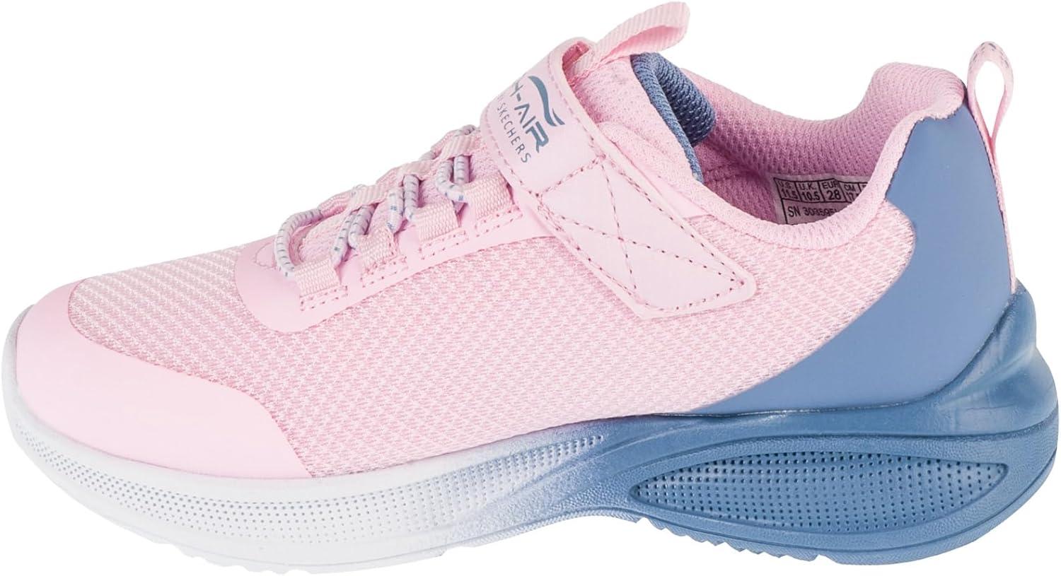 imageSkechers Girls Microspec Max AdvanceFly 30Light PinkGrey