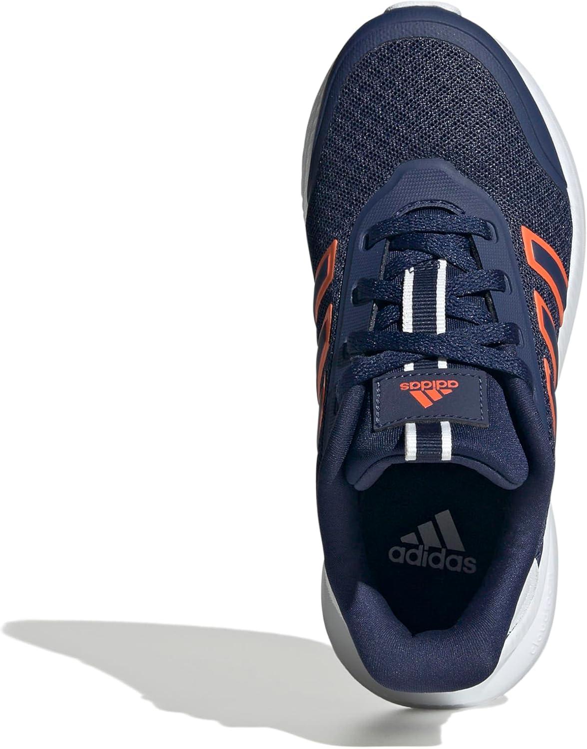 imageadidas UnisexChild XPLR Shoes Big KidDark BlueSemi Impact OrangeWhite
