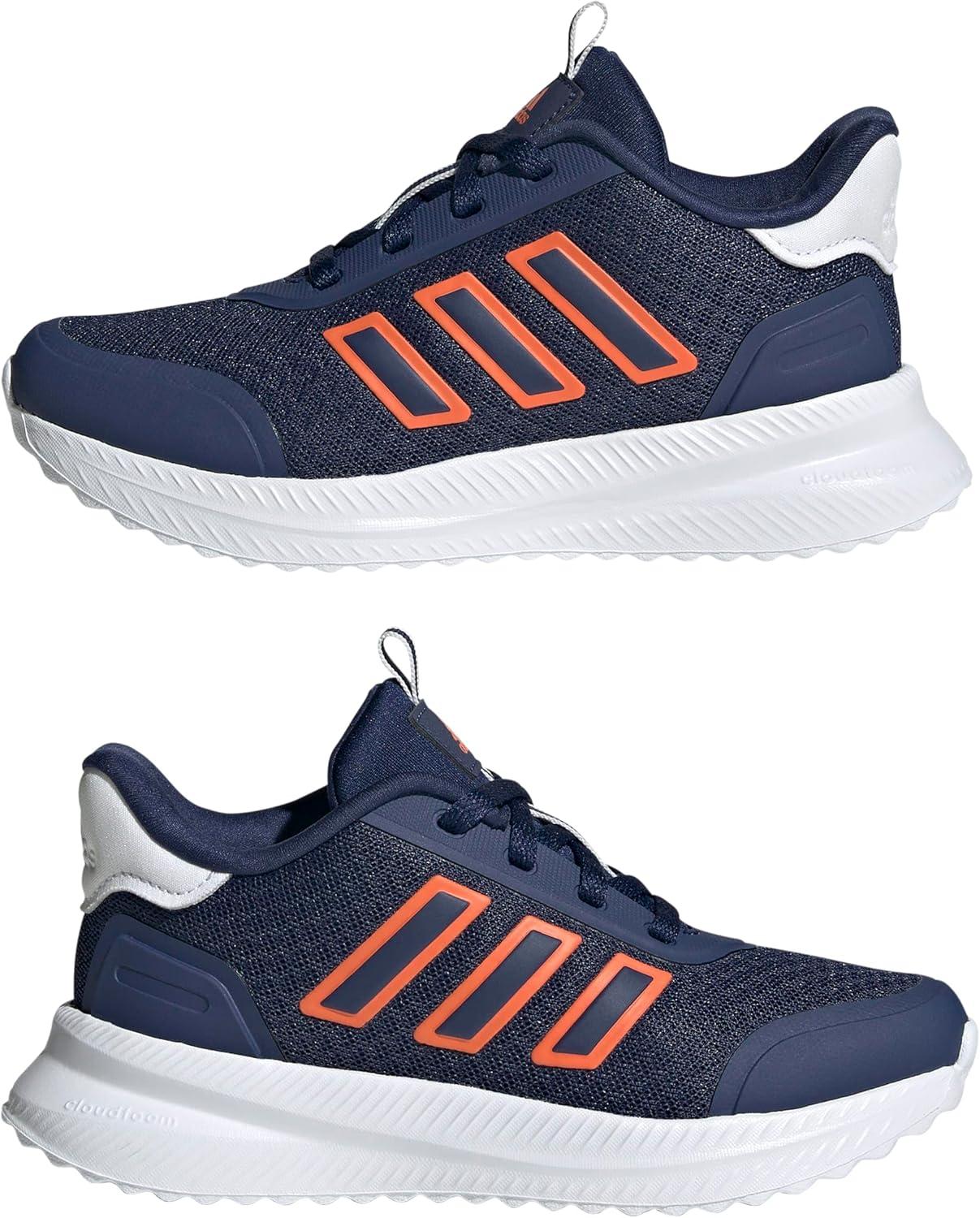 imageadidas UnisexChild XPLR Shoes Big KidDark BlueSemi Impact OrangeWhite