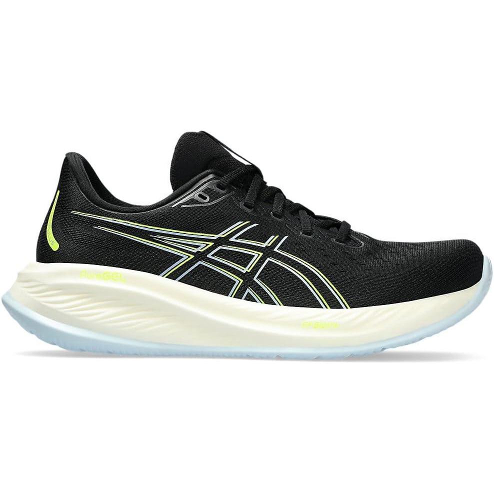 imageASICS Mens GelCumulus 26 Running ShoeBlack Yellow