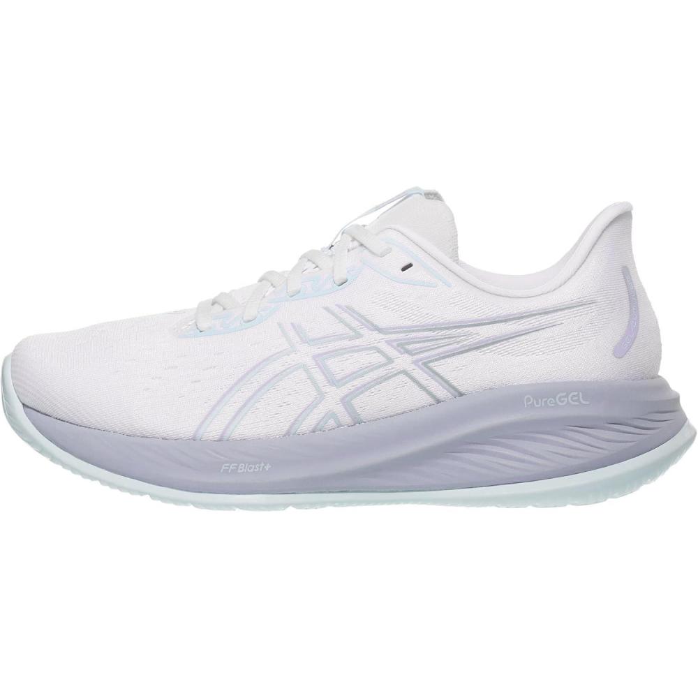 imageASICS Mens GelCumulus 26 Running ShoeWhiteCool Grey