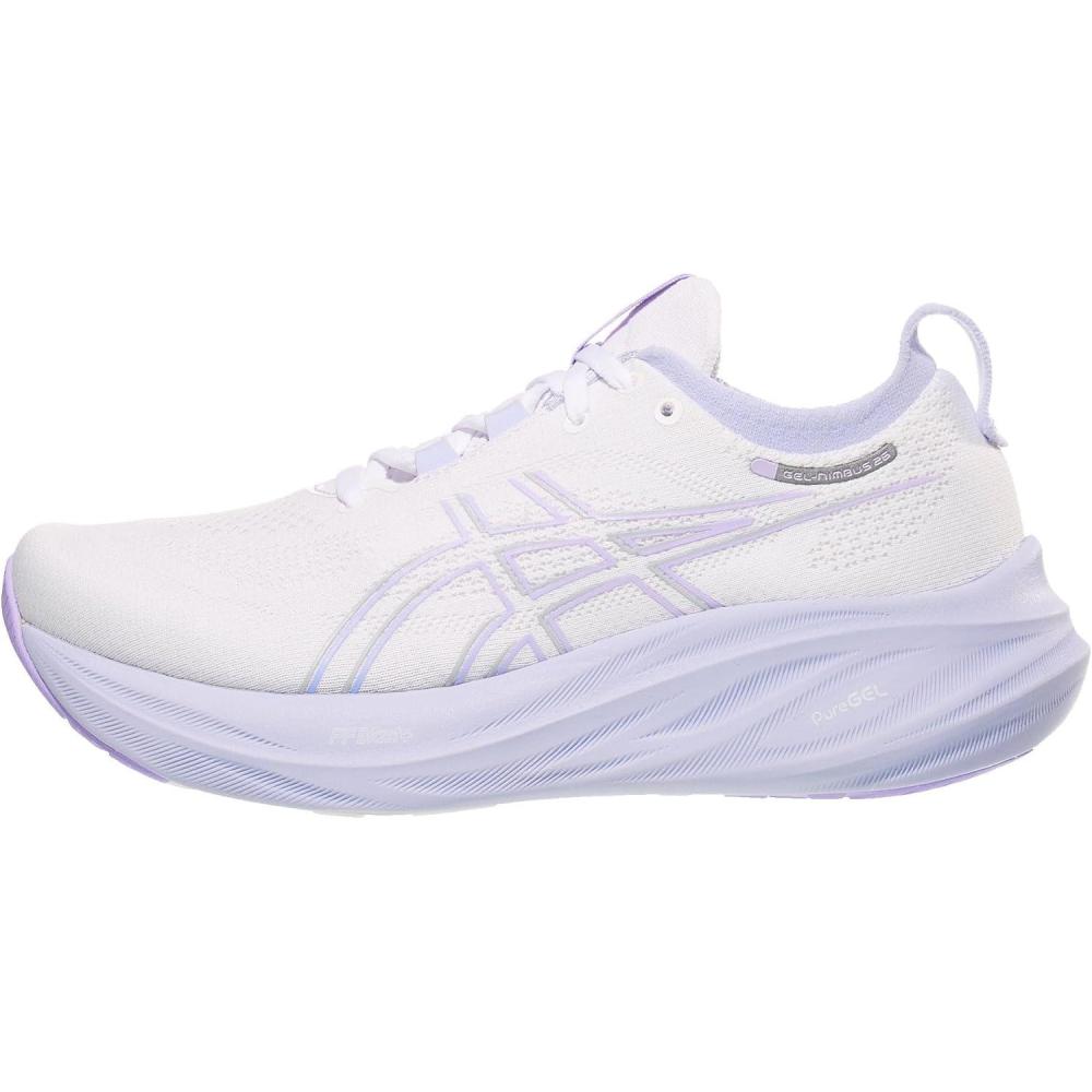 imageASICS Womens GelNimbus 26 Running ShoeWhiteFresh Air