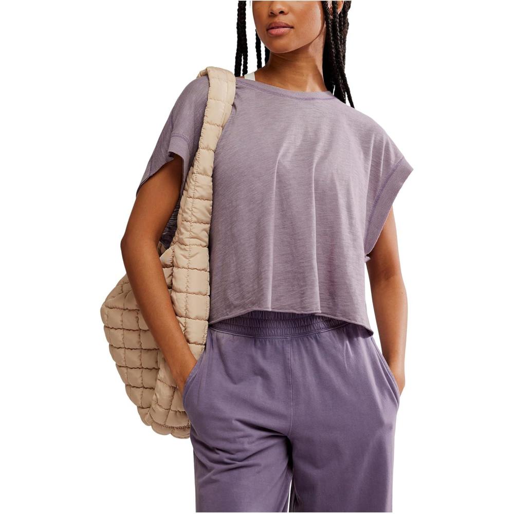 imageFree People Womens My Time TeeGraphite