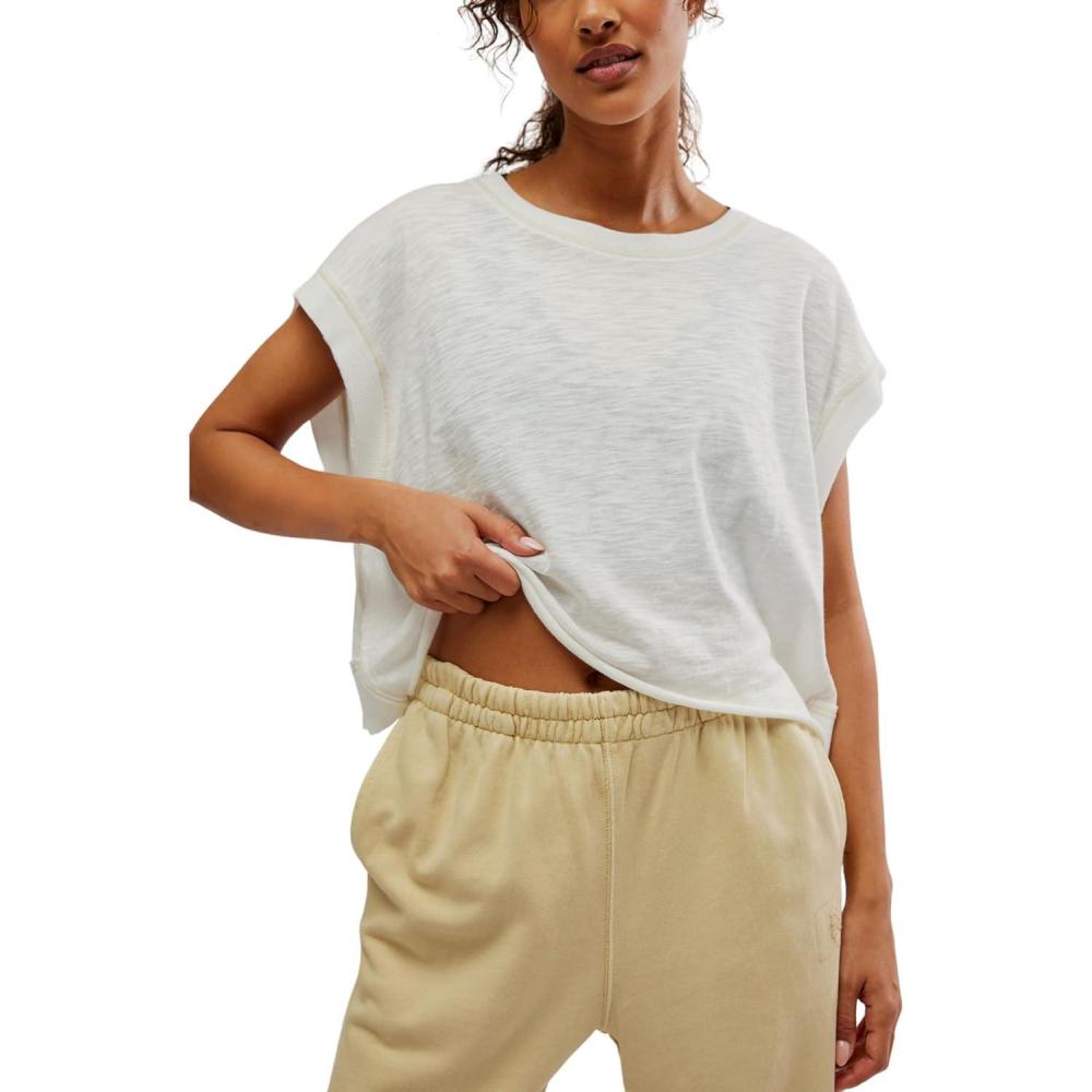 imageFree People Womens My Time TeeWhite