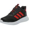 Carbon/Bright Red/White