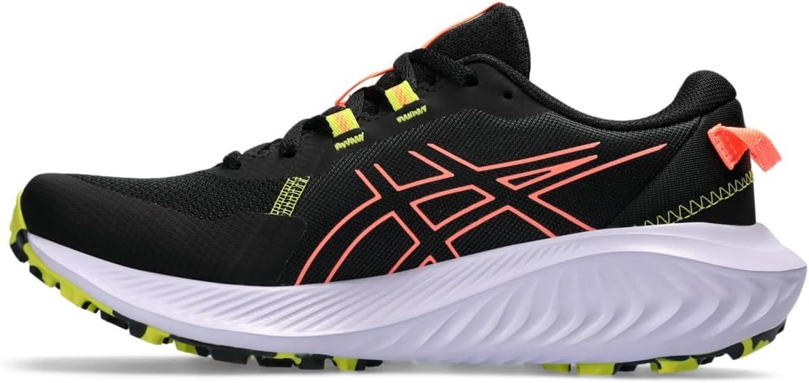 image:imageASICS Womens GelExcite Trail 2 Running ShoesBlackSun Coral