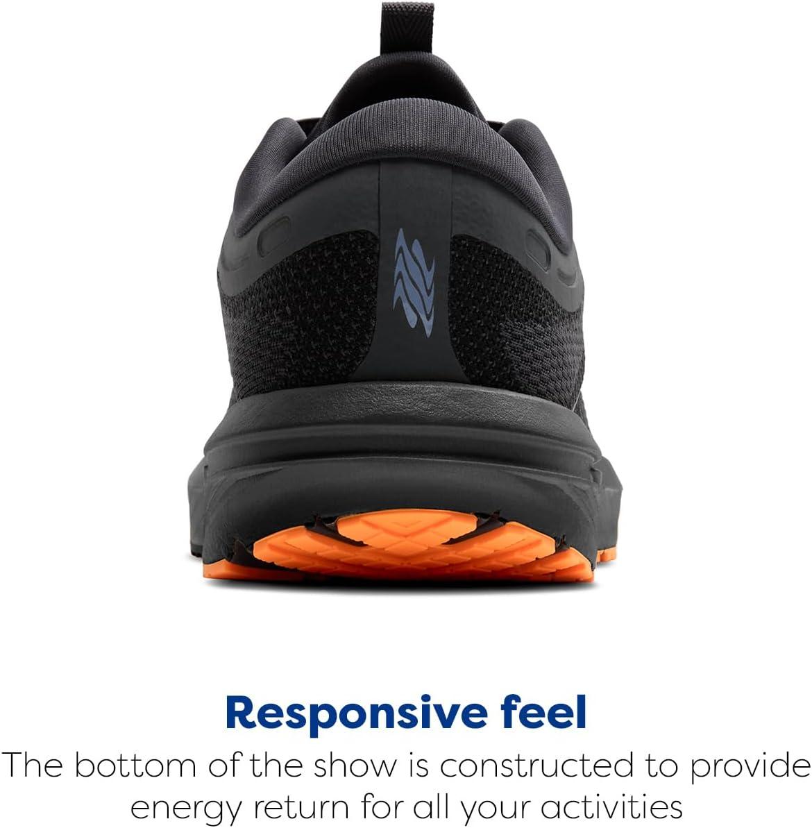 image:imageBrooks Mens Revel 7 Neutral Running ShoeBlackCountry BlueOrange