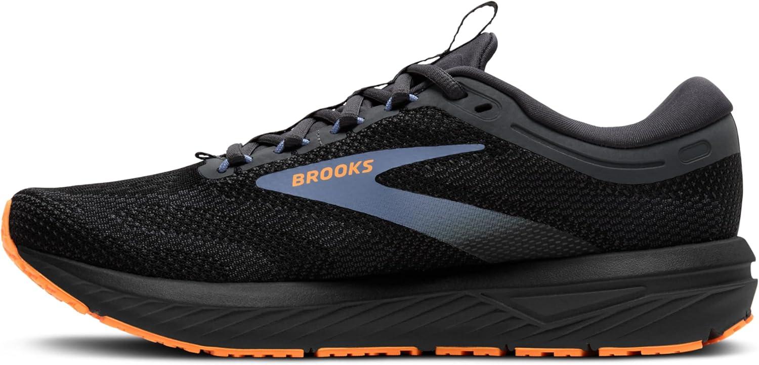 image:imageBrooks Mens Revel 7 Neutral Running ShoeBlackCountry BlueOrange