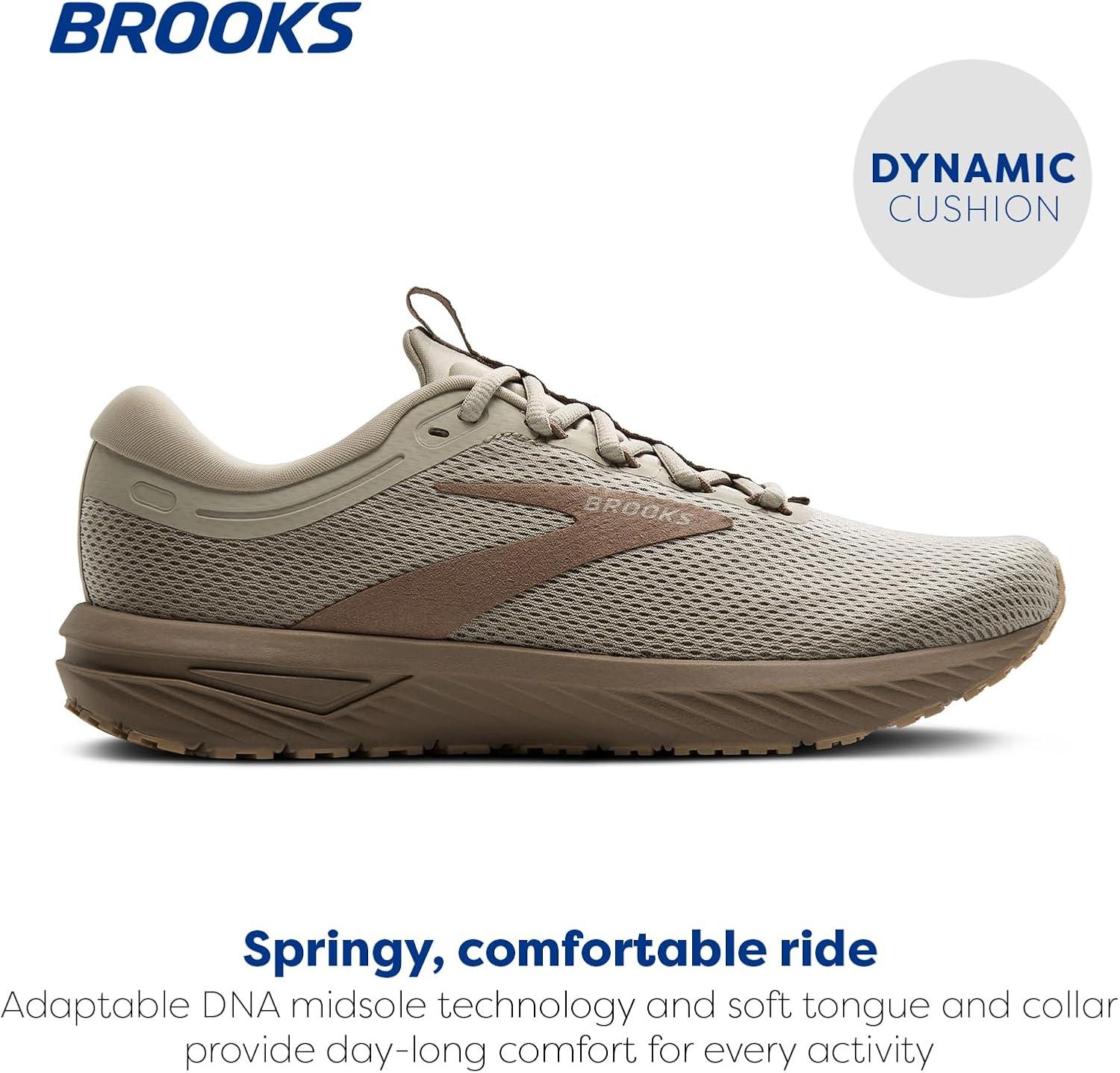 image:imageBrooks Mens Revel 7 Neutral Running ShoeLondonfogFalconAlmond