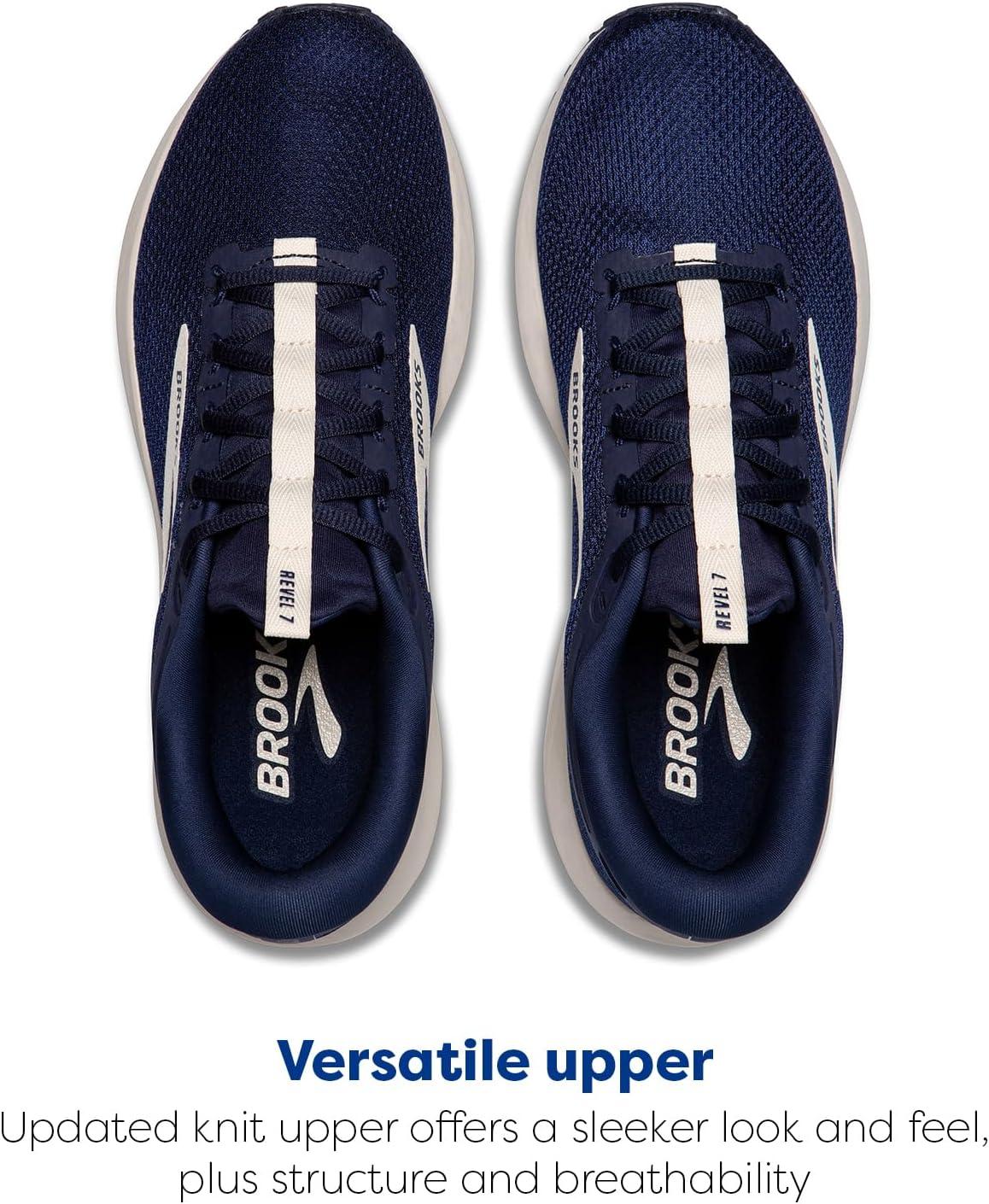 image:imageBrooks Mens Revel 7 Neutral Running ShoePeacoatBlueprintOnyx