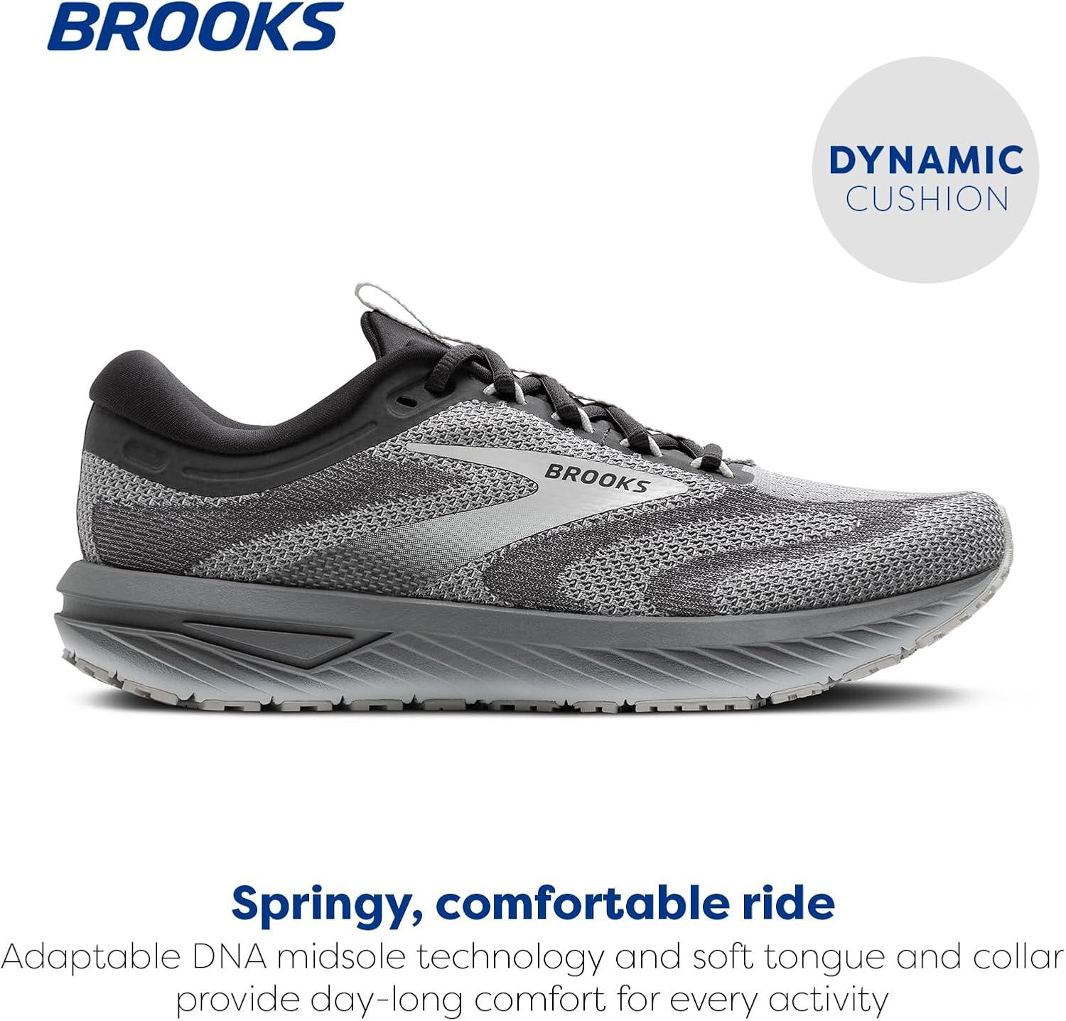 image:imageBrooks Mens Revel 7 Neutral Running ShoePrimerBlackened Pearl
