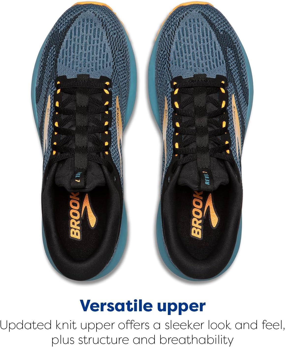 image:imageBrooks Mens Revel 7 Neutral Running ShoeStorm BlueBlackOrange Pop