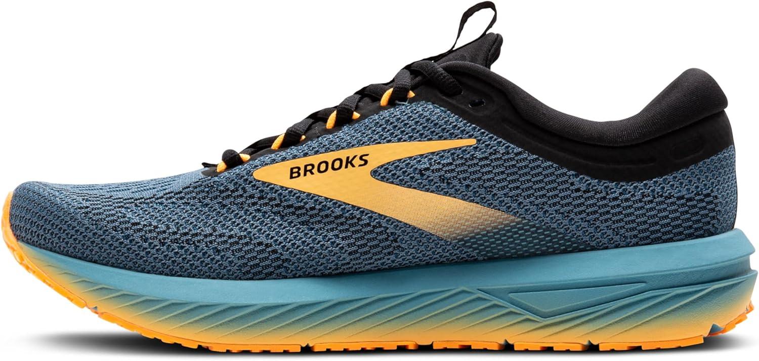image:imageBrooks Mens Revel 7 Neutral Running ShoeStorm BlueBlackOrange Pop