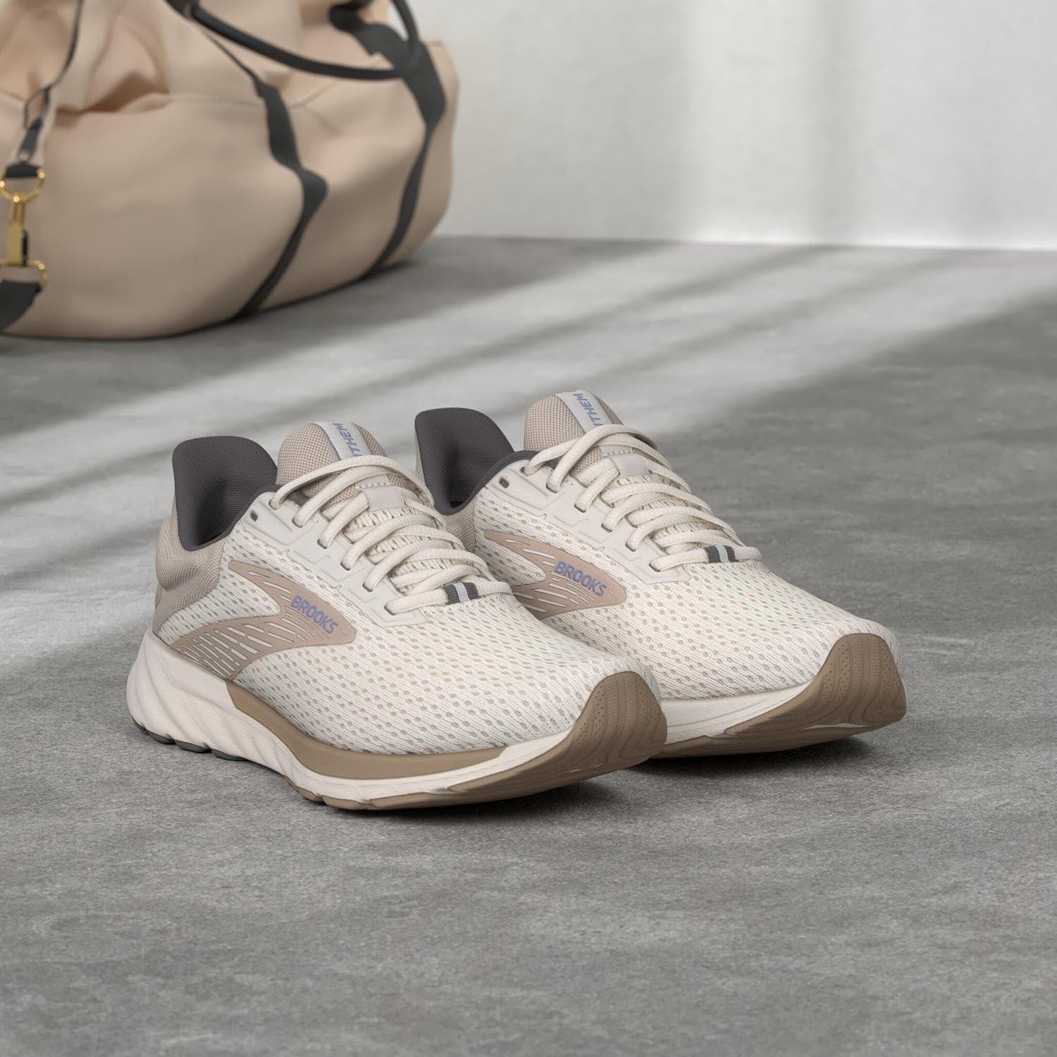 image:imageBrooks Womens Anthem 6 Neutral Running ShoeCoconutPortabellaIris