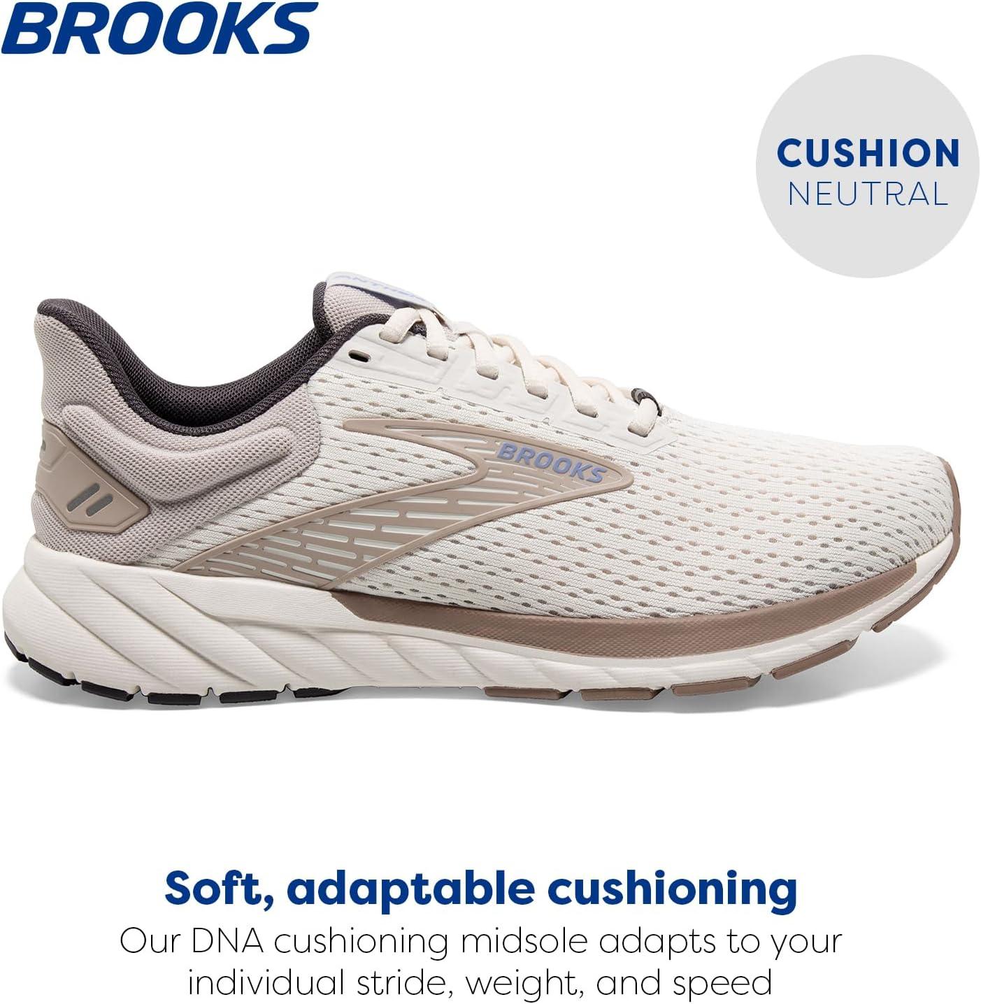 image:imageBrooks Womens Anthem 6 Neutral Running ShoeCoconutPortabellaIris