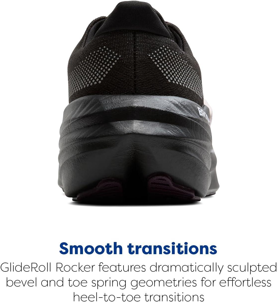 image:imageBrooks Womens Glycerin Max Neutral Running ampamp Walking ShoeBlack Orchid Ice Grey