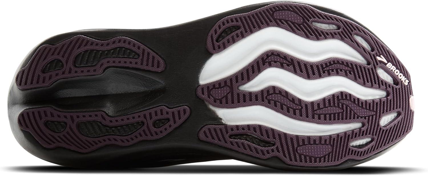image:imageBrooks Womens Glycerin Max Neutral Running ampamp Walking ShoeBlack Orchid Ice Grey