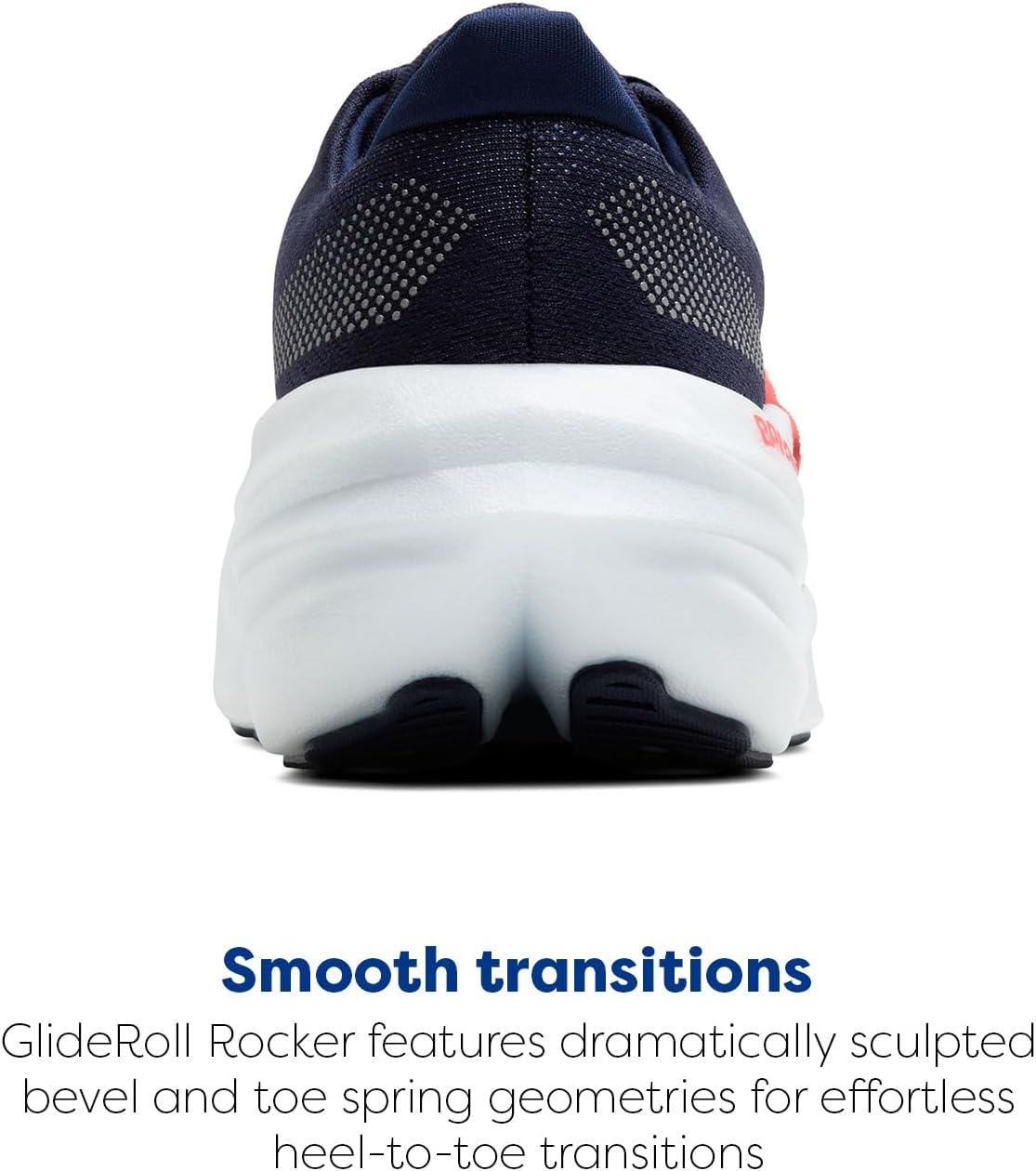image:imageBrooks Womens Glycerin Max Neutral Running ampamp Walking ShoePeacoat Blue Ribbon Hot Coral