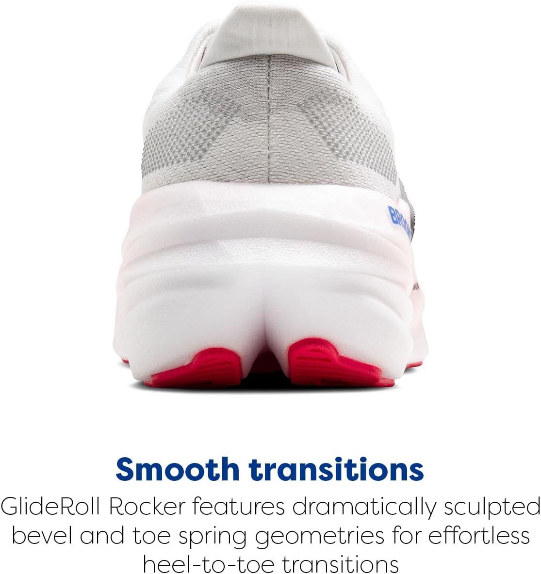 image:imageBrooks Womens Glycerin Max Neutral Running ampamp Walking ShoeWhiteBlackDiva Pink