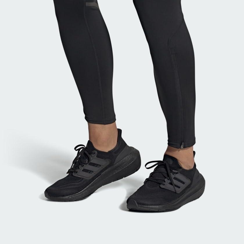 image:imageadidas Mens Ultraboost Light Running ShoeBlackBlackBlack